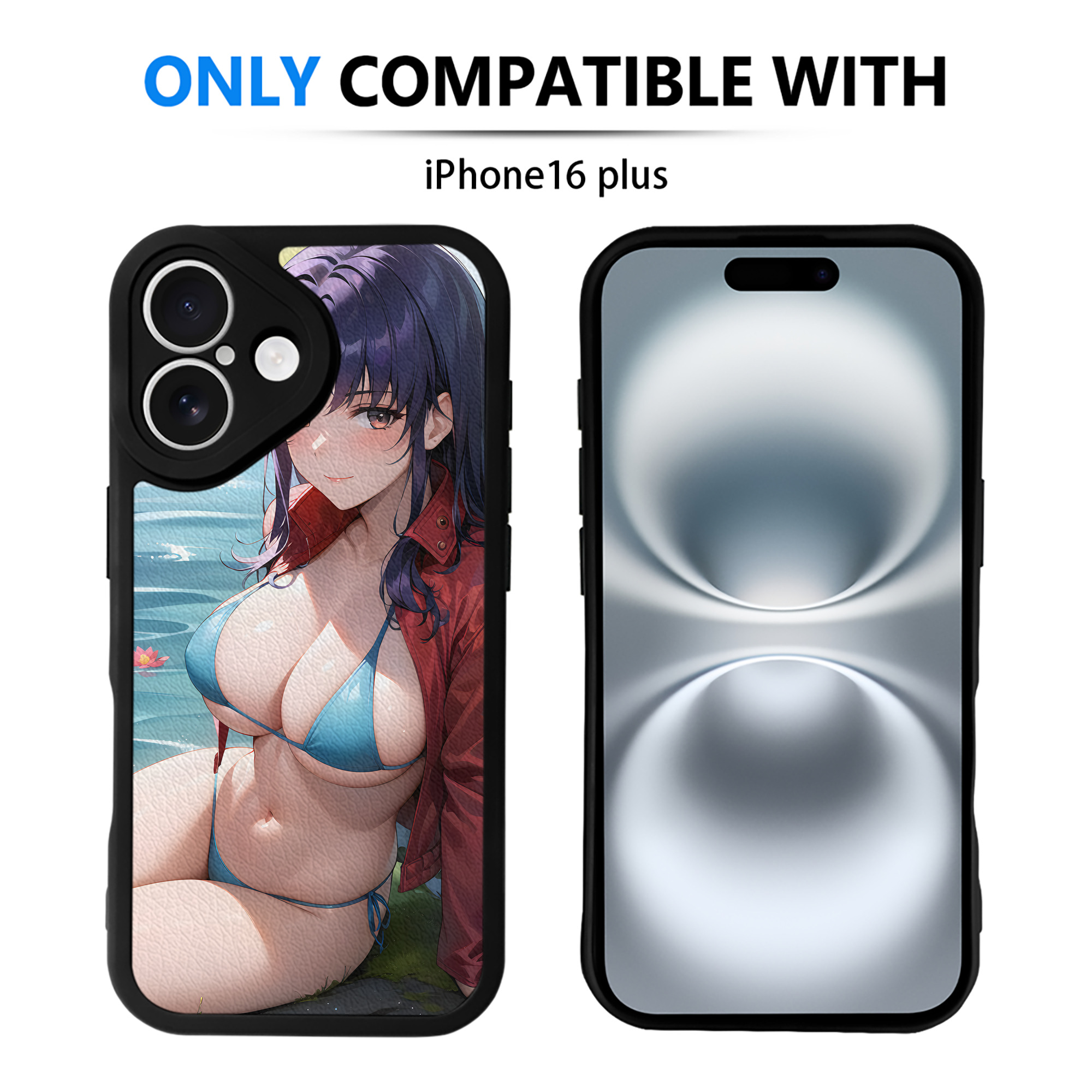 （画像用） EVA 新世紀エヴァンゲリオン 【iPhone 16シリーズ対応】シリコンスマホケース（レザー調） 材質：シリコン